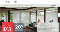 Desktop Screenshot of illawarrablinds.luxaflex.com.au