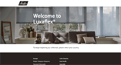 Desktop Screenshot of luxaflex.com