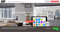 Desktop Screenshot of luxaflex.de