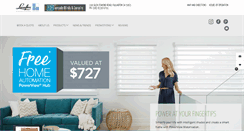 Desktop Screenshot of burnsideblinds.luxaflex.com.au