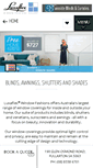 Mobile Screenshot of burnsideblinds.luxaflex.com.au