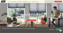 Desktop Screenshot of luxaflex.nl