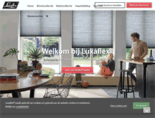 Tablet Screenshot of luxaflex.nl