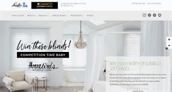 Desktop Screenshot of dabsco.luxaflex.com.au