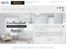 Tablet Screenshot of dabsco.luxaflex.com.au