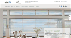 Desktop Screenshot of abinteriors.luxaflex.com.au